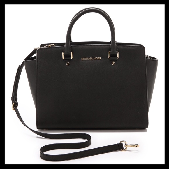 Michael Kors Selma Large Satchel 3D Floral Strap - Picture 3 of 13